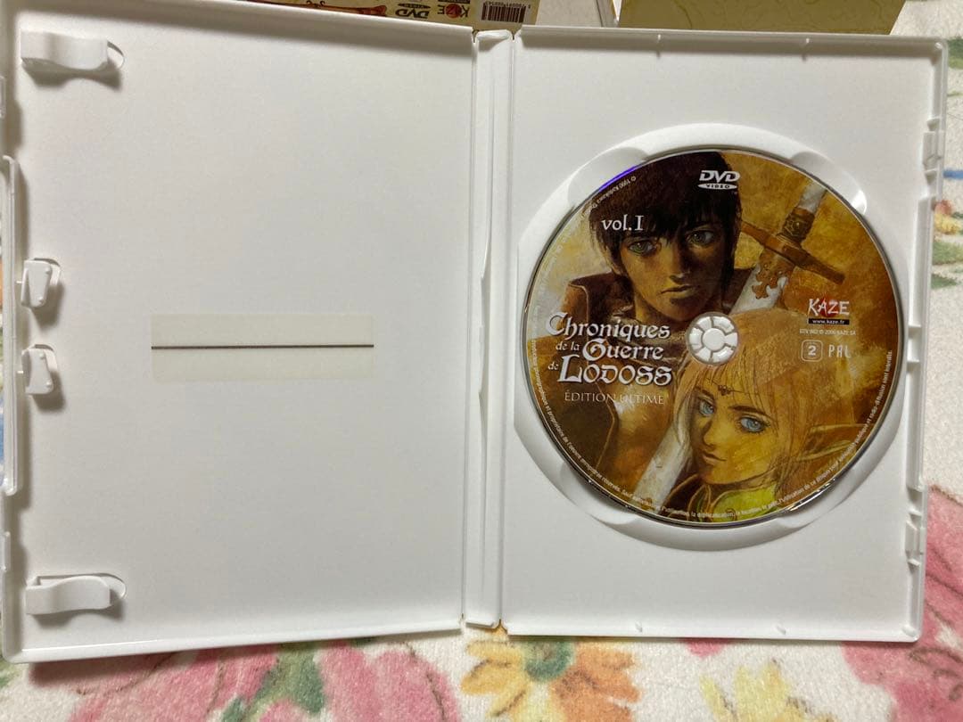 値下げ★ロードス島戦記★海外版★DVD★中古、2つ未開封