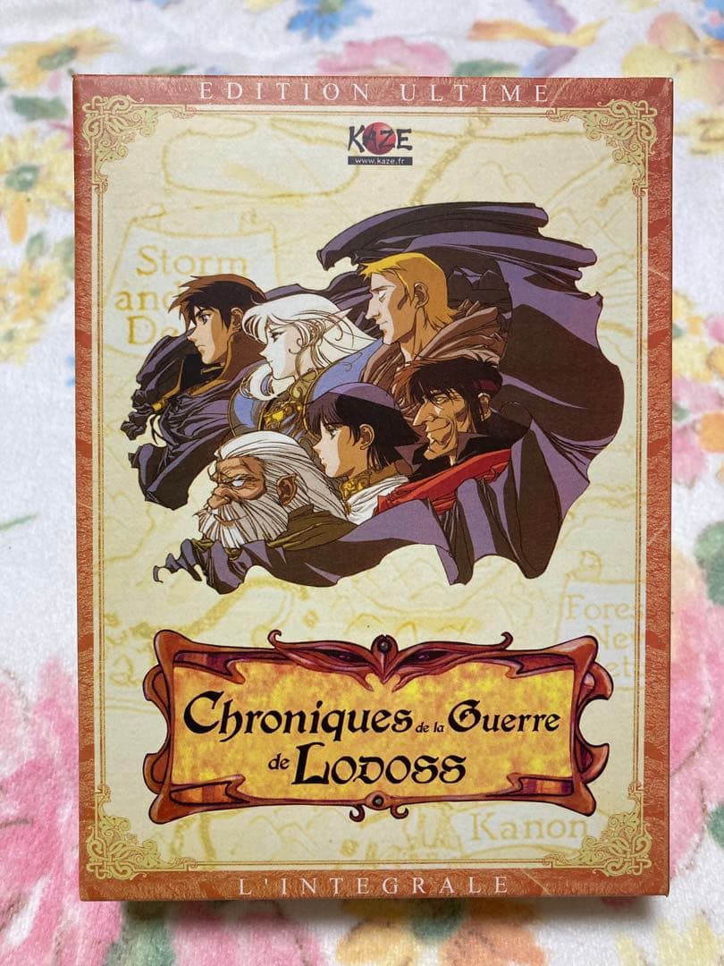 値下げ★ロードス島戦記★海外版★DVD★中古、2つ未開封