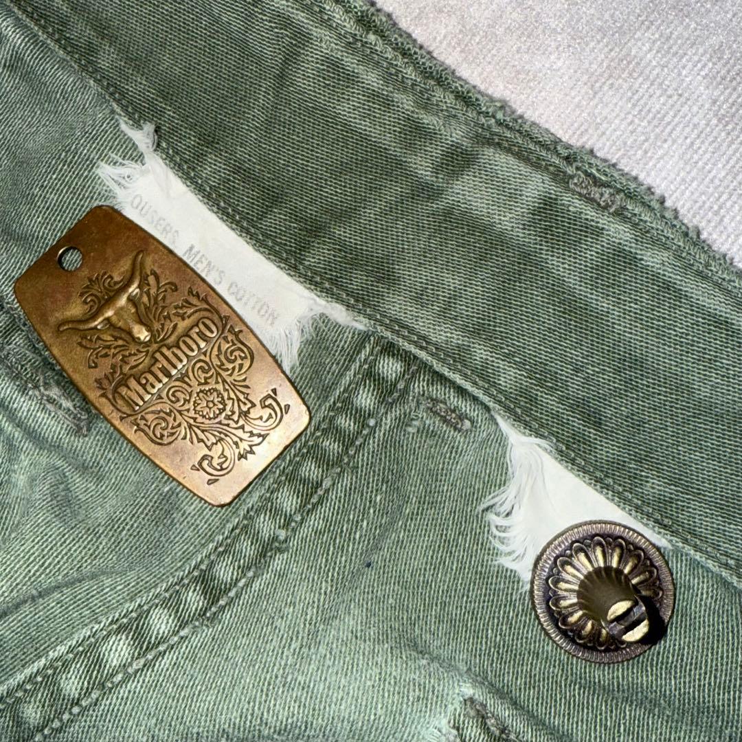 60s og107 コットンサテン ベイカーパンツ