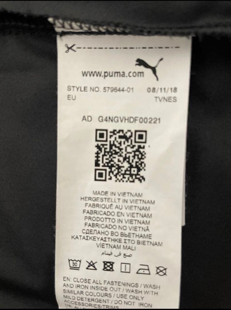 【レア★限定】メルセデスベンツ　プーマ　PUMAアウター　ジャージ　ゴルフ　黒