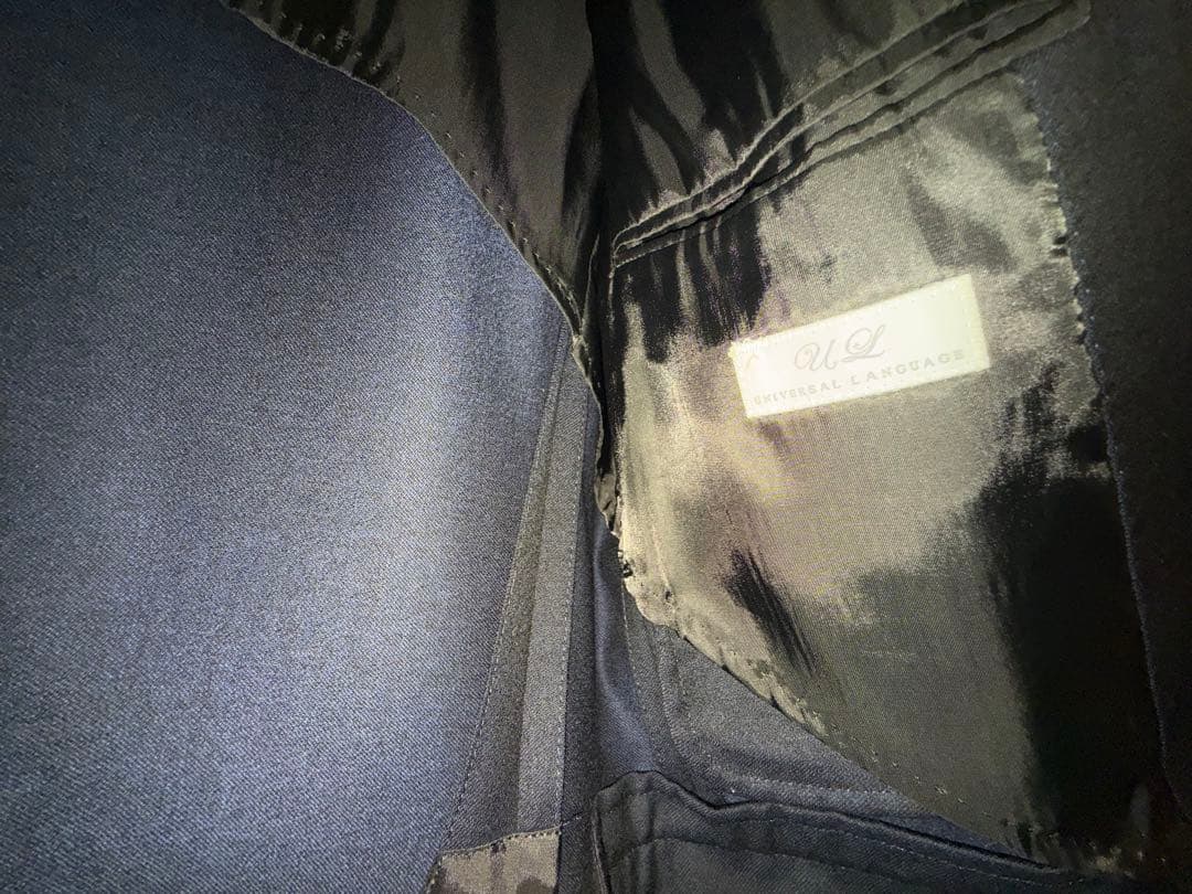 超・最強スーツ　ユニバーサルランゲージ　ネイビー　干場義雄