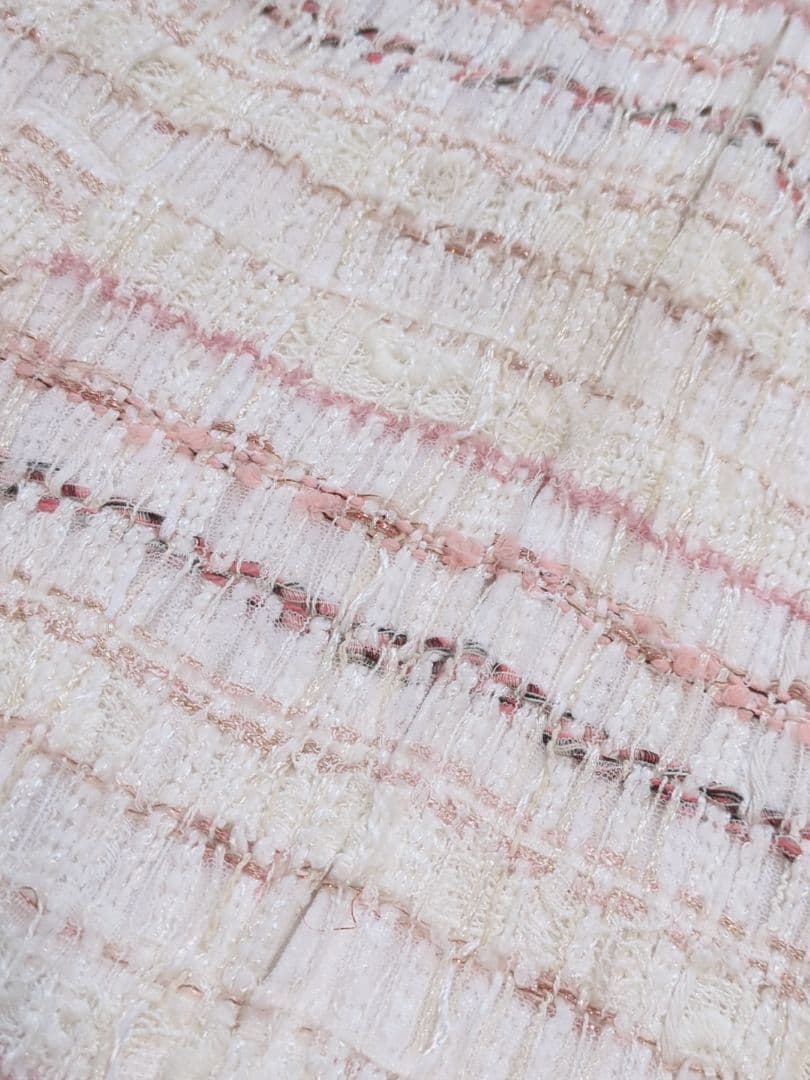 【希少】Rene　ルネ　ミックスツイード　TISSUE社　ビジュー　ブルゾン