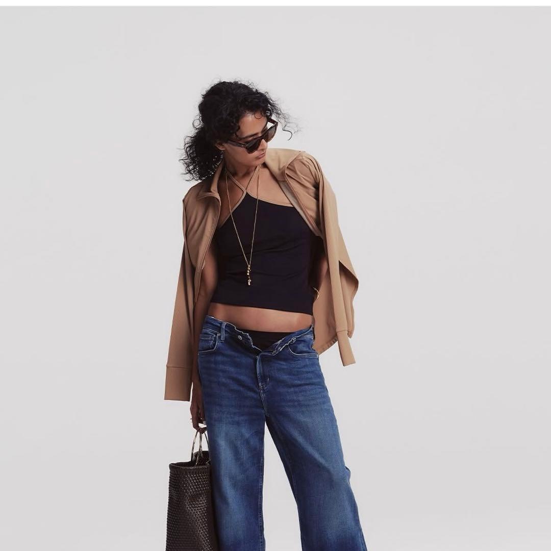 新品タグ付き DAWN ダン BICOLOR CAMISOLE 38