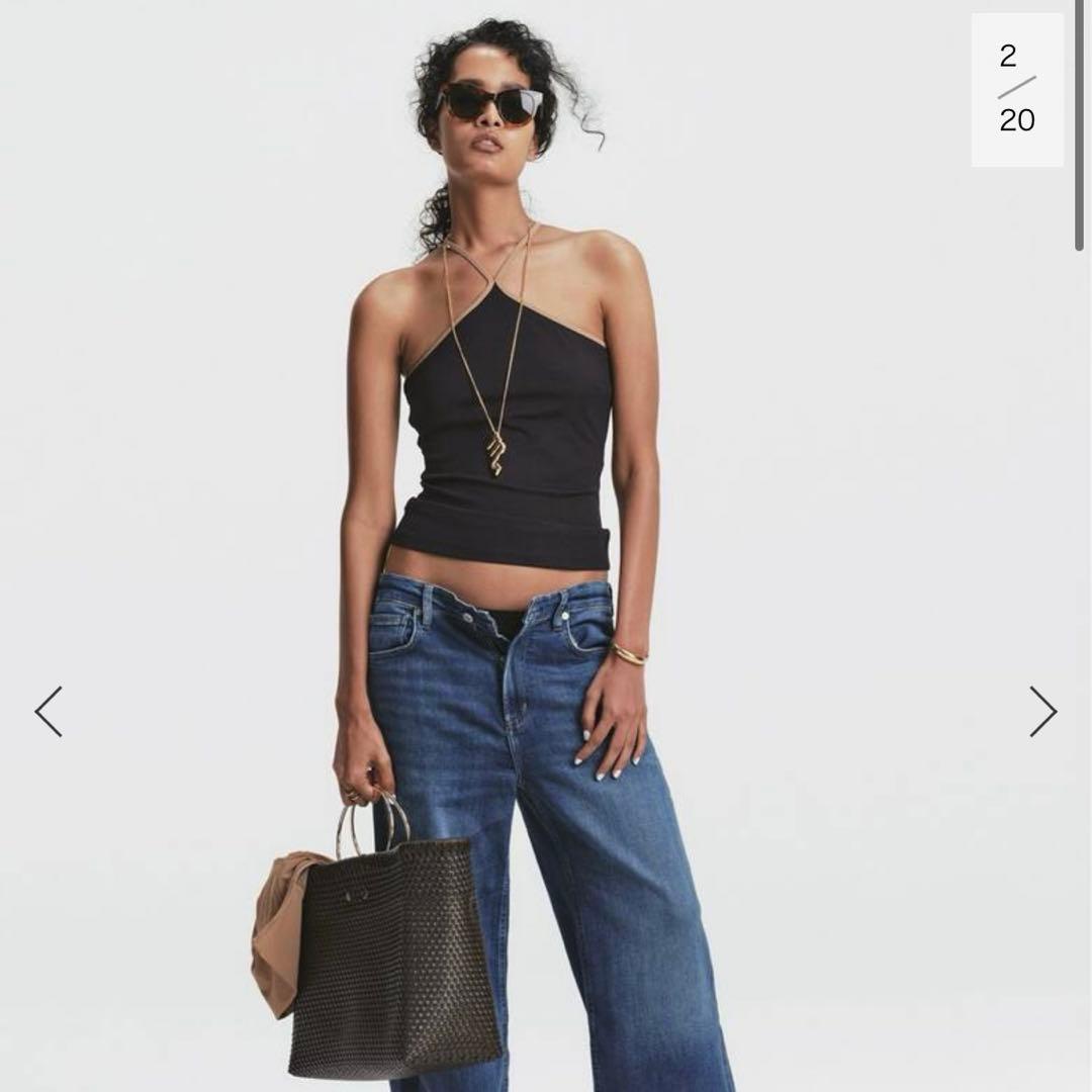 新品タグ付き DAWN ダン BICOLOR CAMISOLE 38