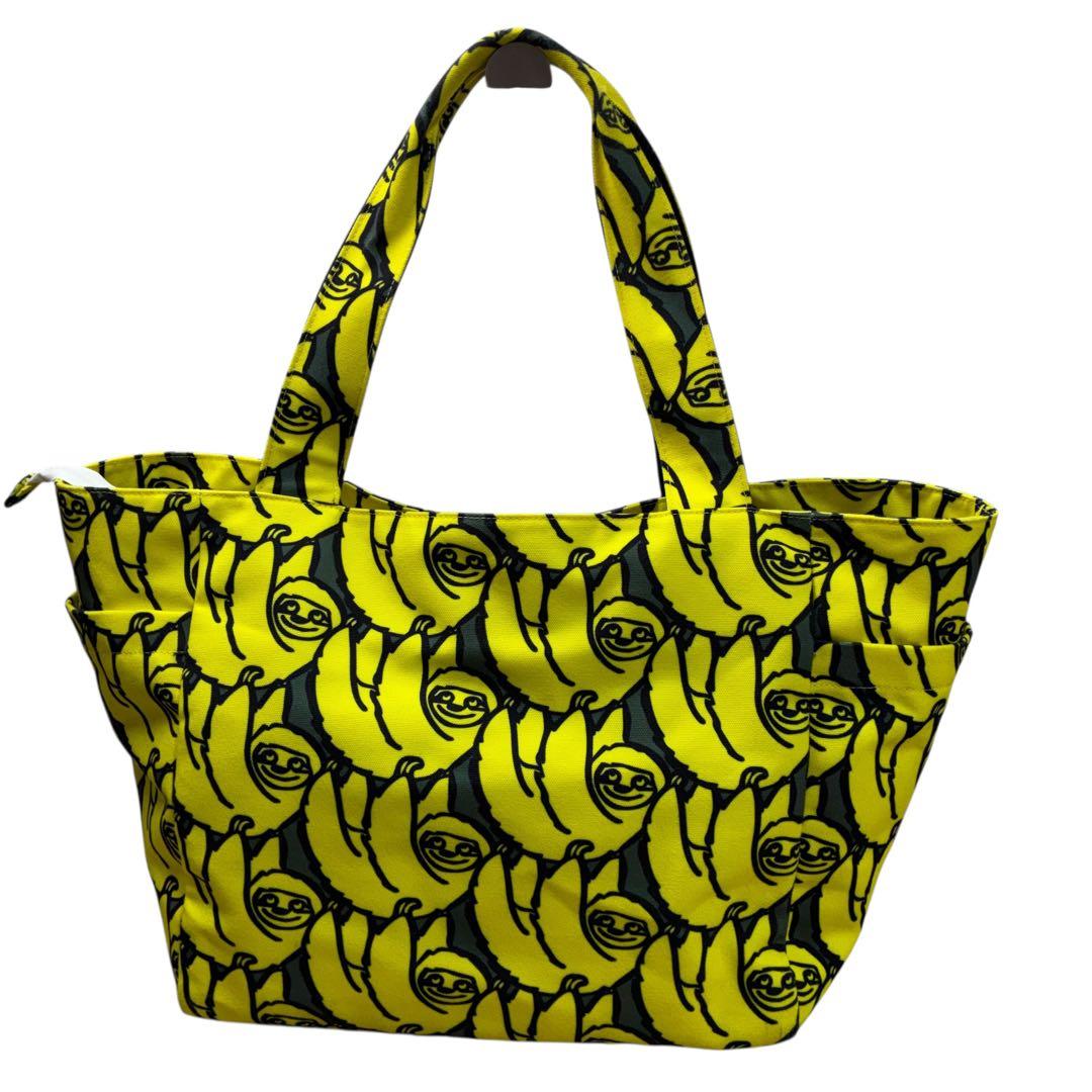 PEARLYGATES トートバッグ　ゴルフバッグ　なまけもの　総柄 大容量