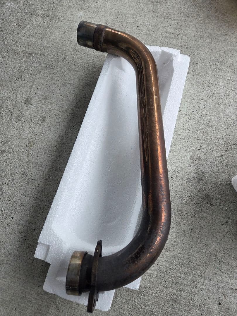 YAMAHAトリッカー　ダウンマフラー