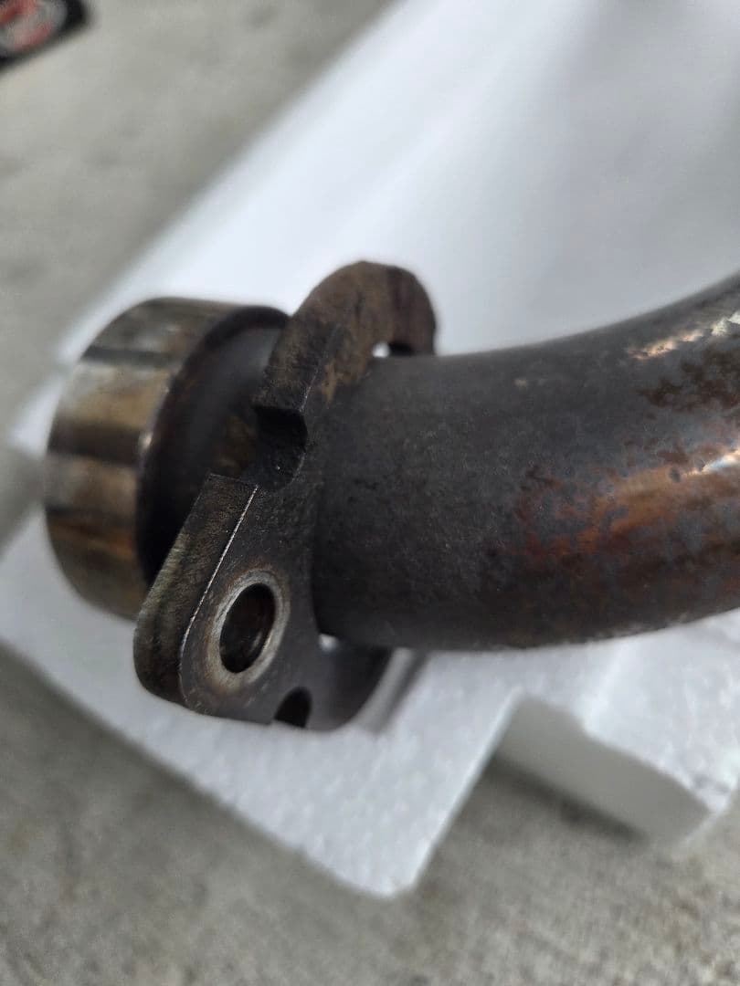 YAMAHAトリッカー　ダウンマフラー