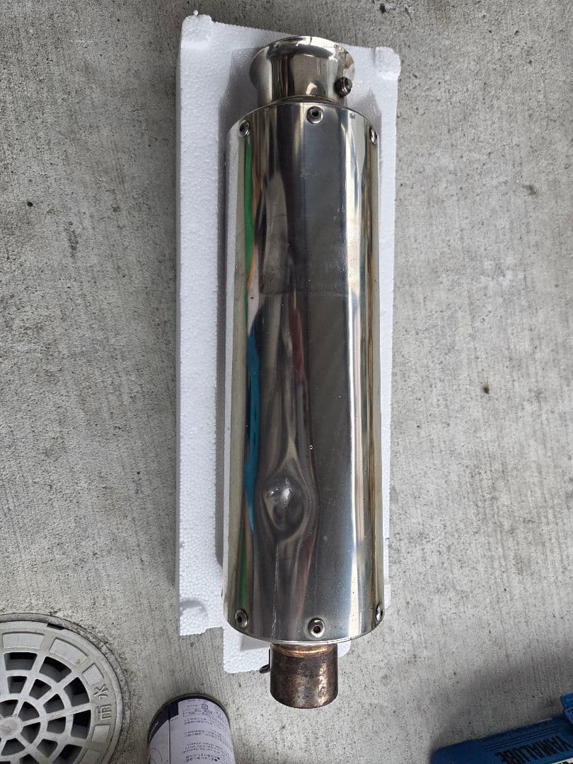 YAMAHAトリッカー　ダウンマフラー