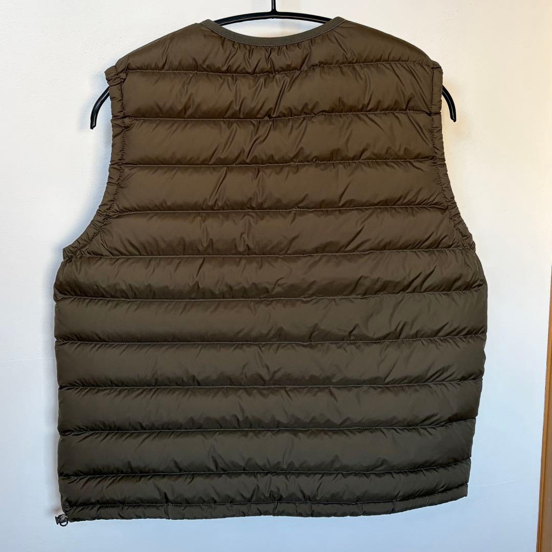 ♡美品♡DANTON ダウンキルティングベスト オリーブカーキ Mサイズ
