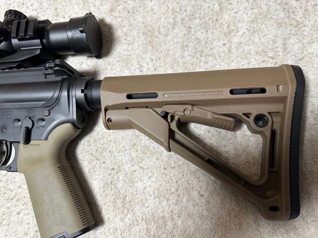 東京マルイ M4A1 MWS ガスブローバック カスタム MK18 付 属品多数