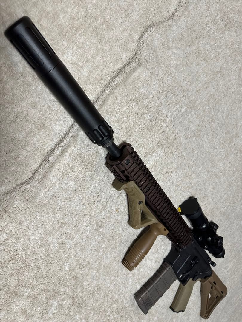 東京マルイ M4A1 MWS ガスブローバック カスタム MK18 付 属品多数