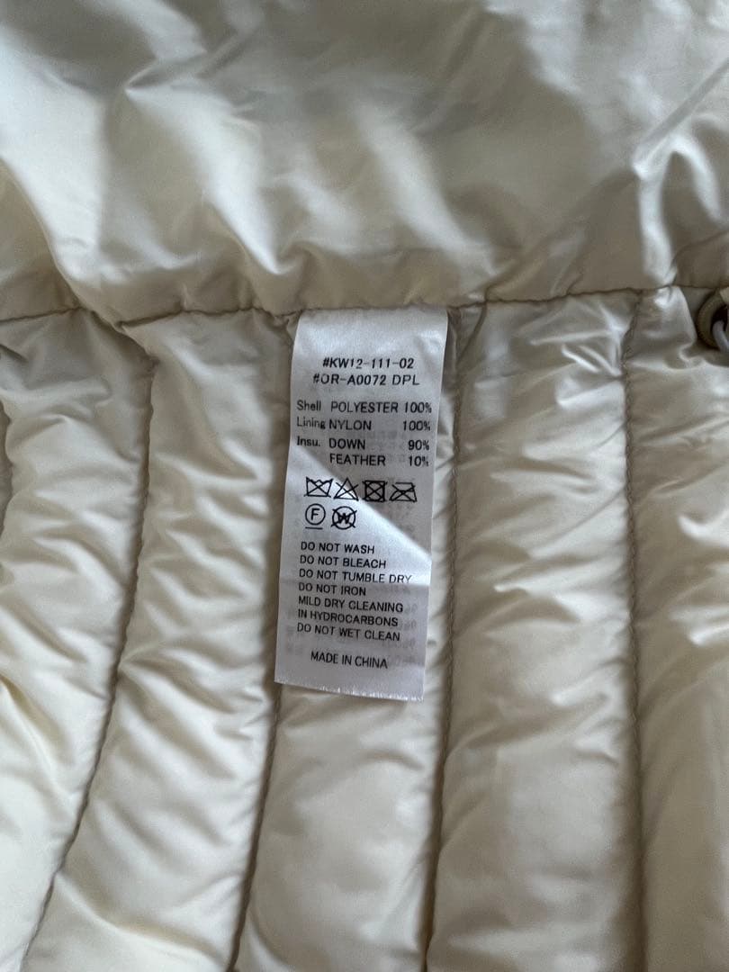 Orcival ライトウェイトタフタダウンベスト（パッカブル）