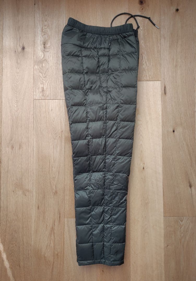 TAION ダウンパンツ カーキXL