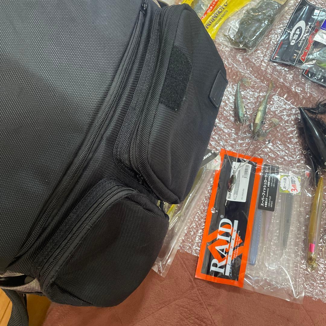 ★超お買い得★ バス釣り引退セット　ダイワバック付き　レイドジャパン