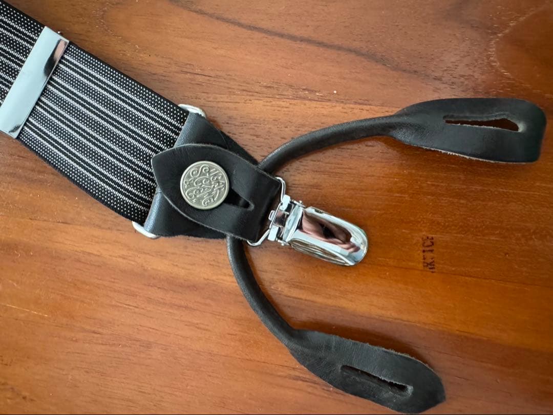 【値下げ中・美品です】シュガーケーン　サスペンダー