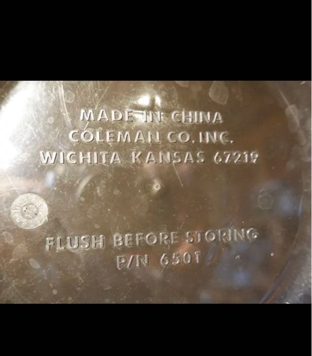 コールマン スチールベルト ジャグ