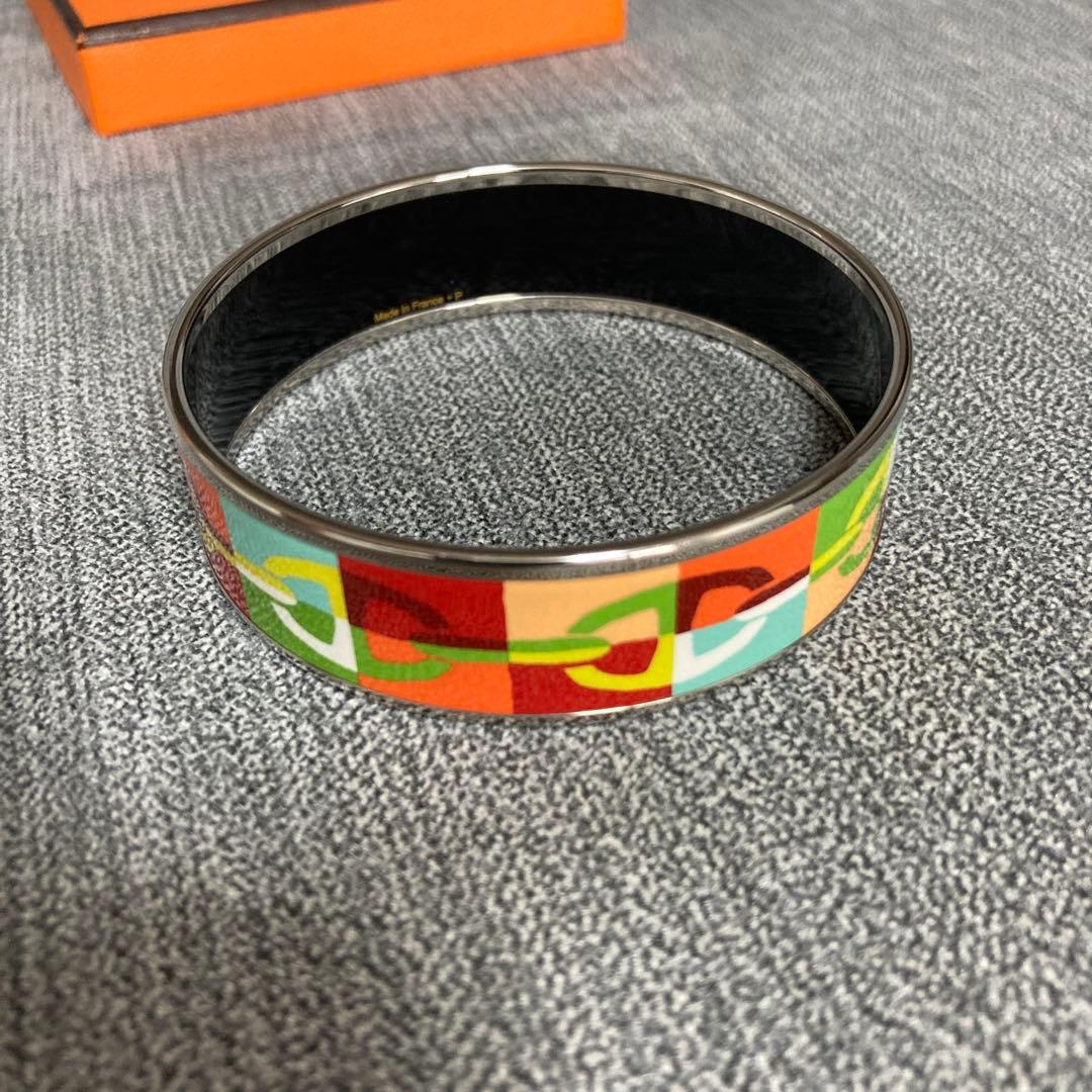 HERMES マルチカラーバングル