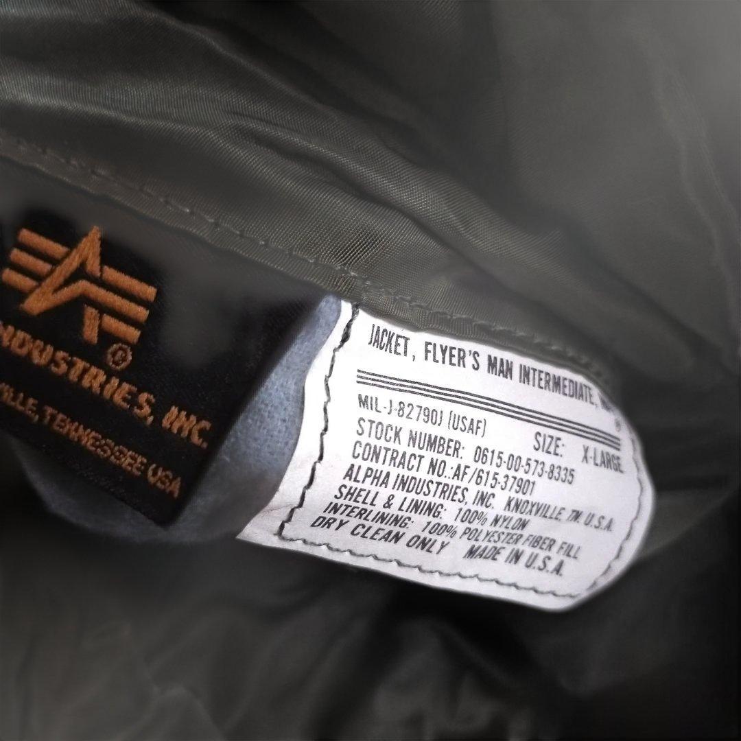 DEVILOCK × Stormy ×ALPHAコラボ MA-1サイズＸＬ