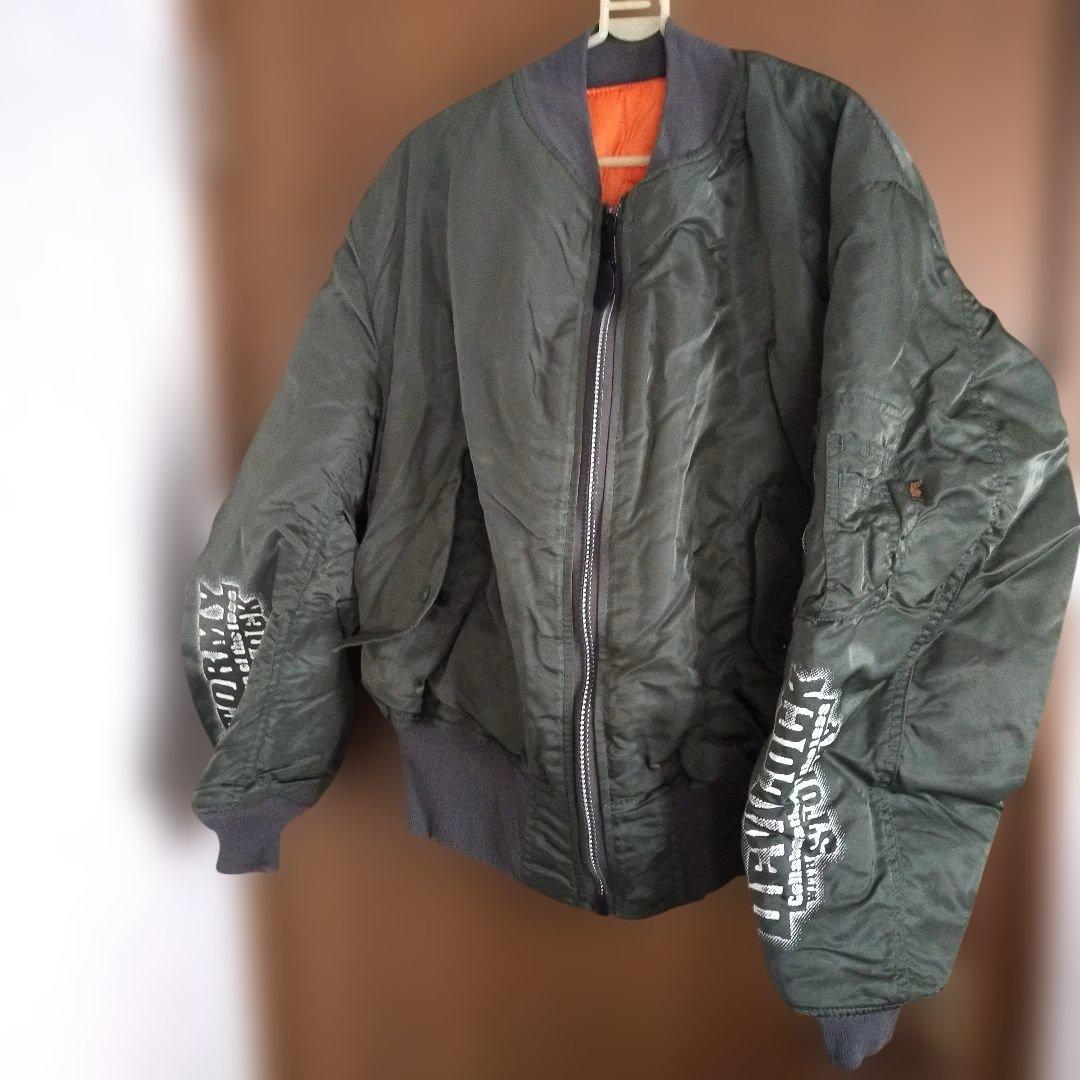 DEVILOCK × Stormy ×ALPHAコラボ MA-1サイズＸＬ