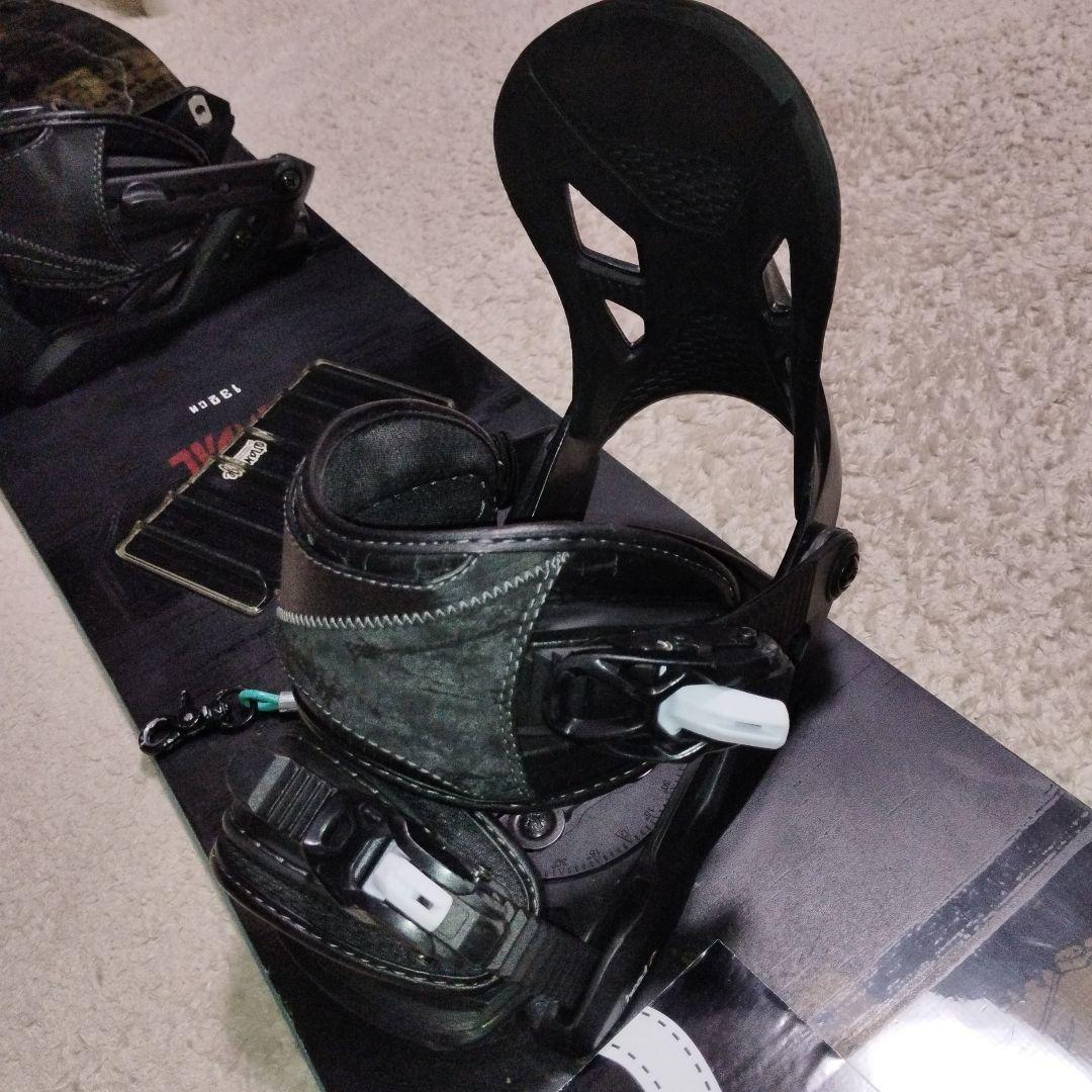 K2 スノーボード 132cm HEADバインディング付き　2点セット