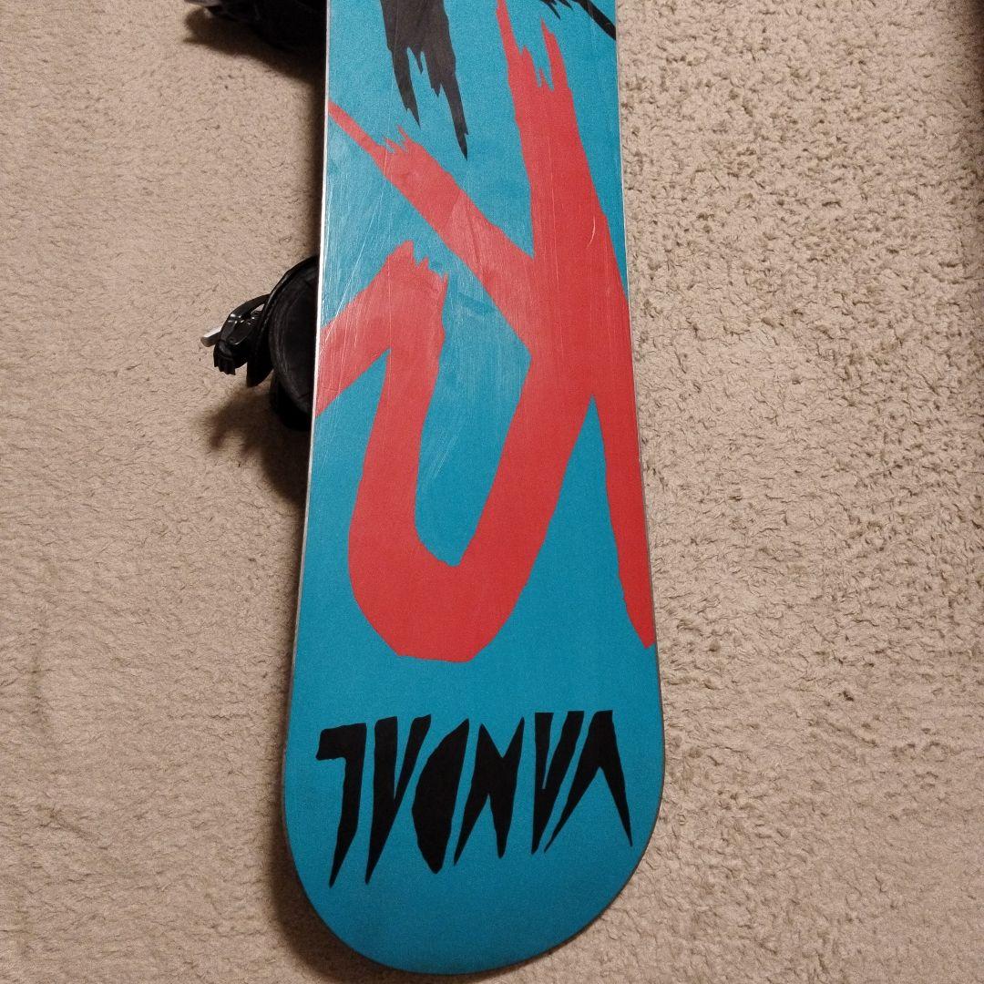 K2 スノーボード 132cm HEADバインディング付き　2点セット