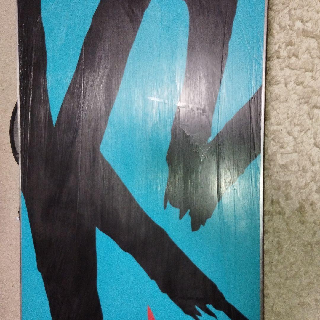 K2 スノーボード 132cm HEADバインディング付き　2点セット