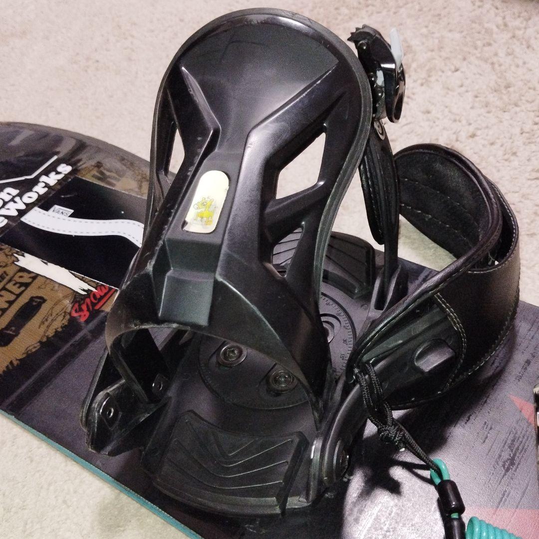 K2 スノーボード 132cm HEADバインディング付き　2点セット