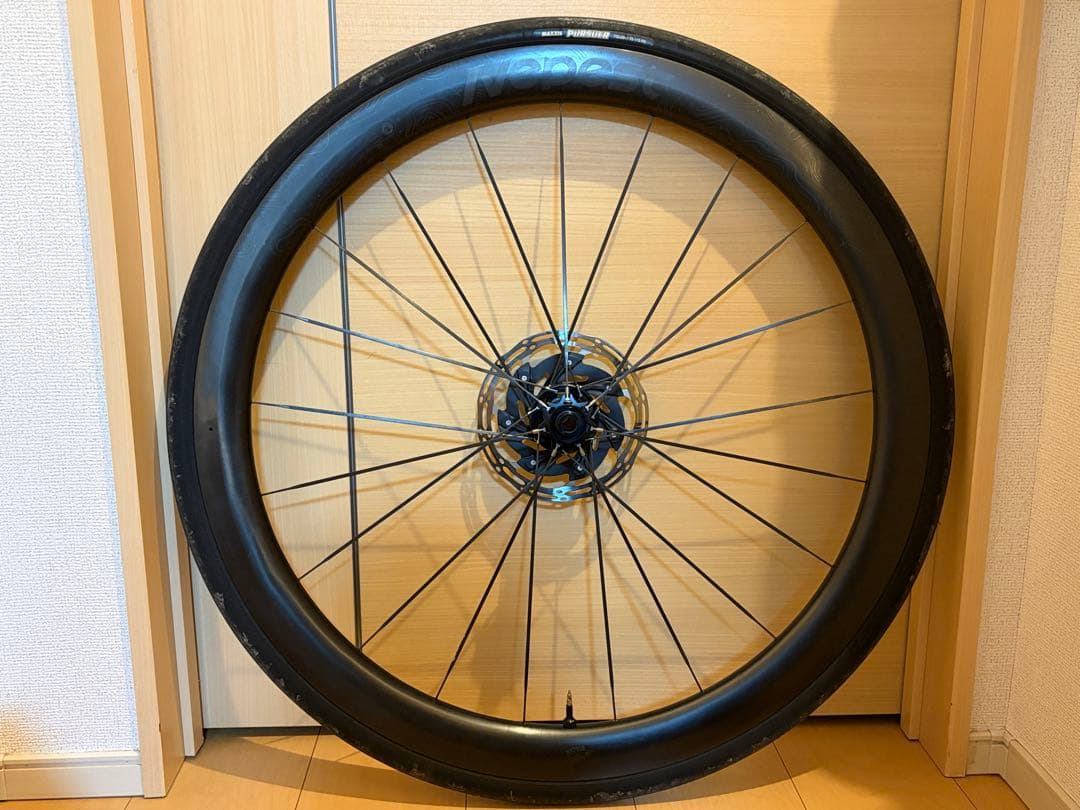 【美品】NEPEST NOVA45 カーボンホイールセット ディスクブレーキ