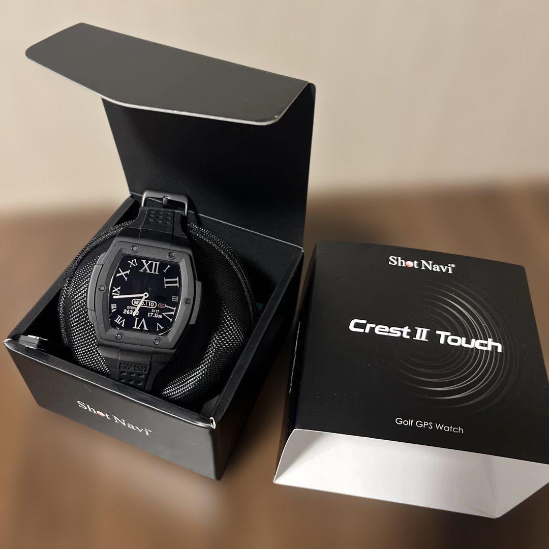 Shot Navi Crest II Touch ゴルフGPSウォッチ
