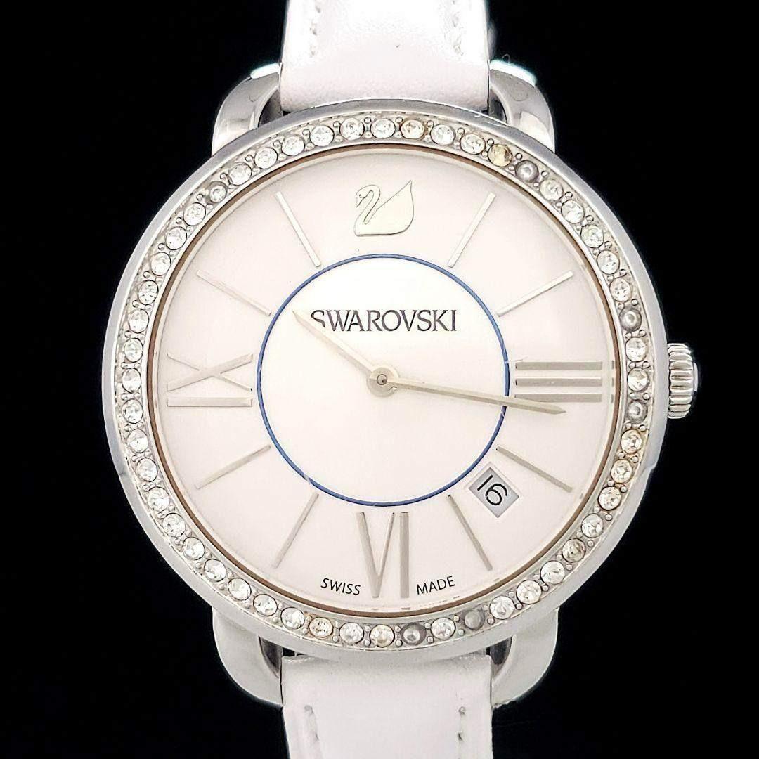 ✨美品・新品電池✨Swarovski スワロフスキー アイラ ドレッシー 腕時計