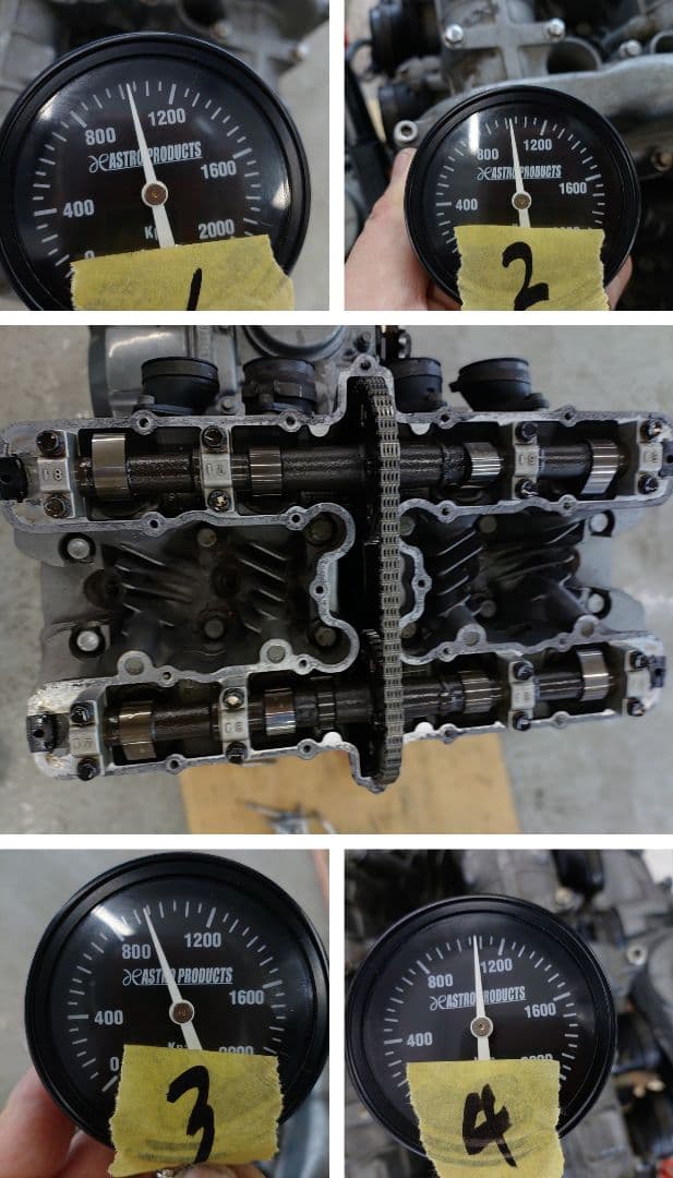 ゼファー750　 シリンダー　 シリンダーブロック　腰上