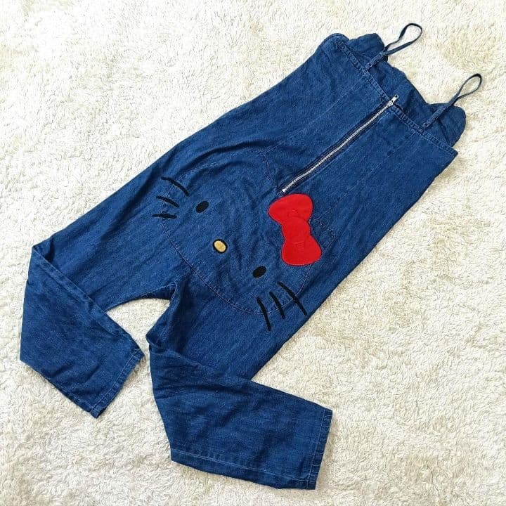 ★レア★Candy Stripper 15周年記念 ハローキティ サロペット