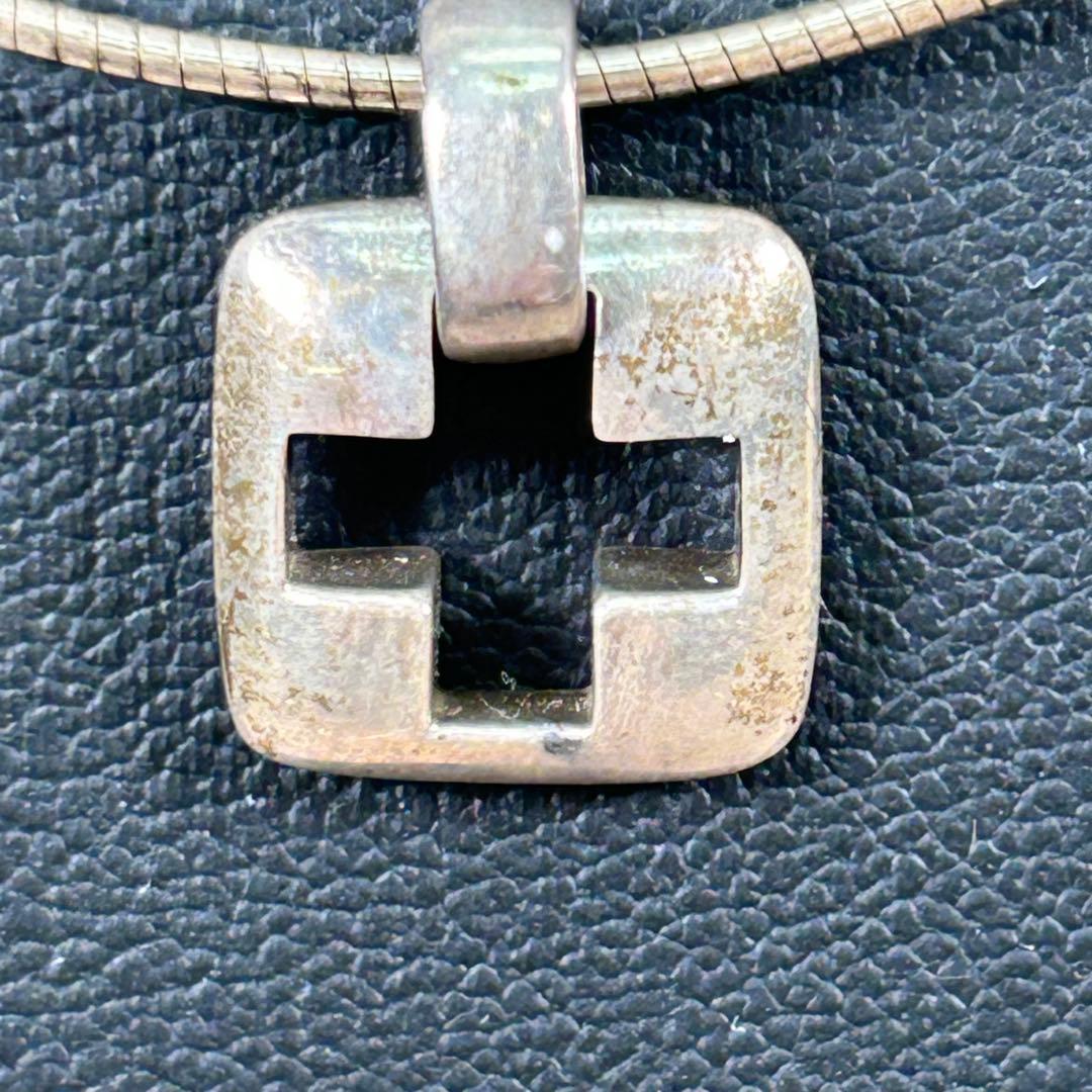 ティファニー シルバーネックレス チョーカー クロス SV925 B262