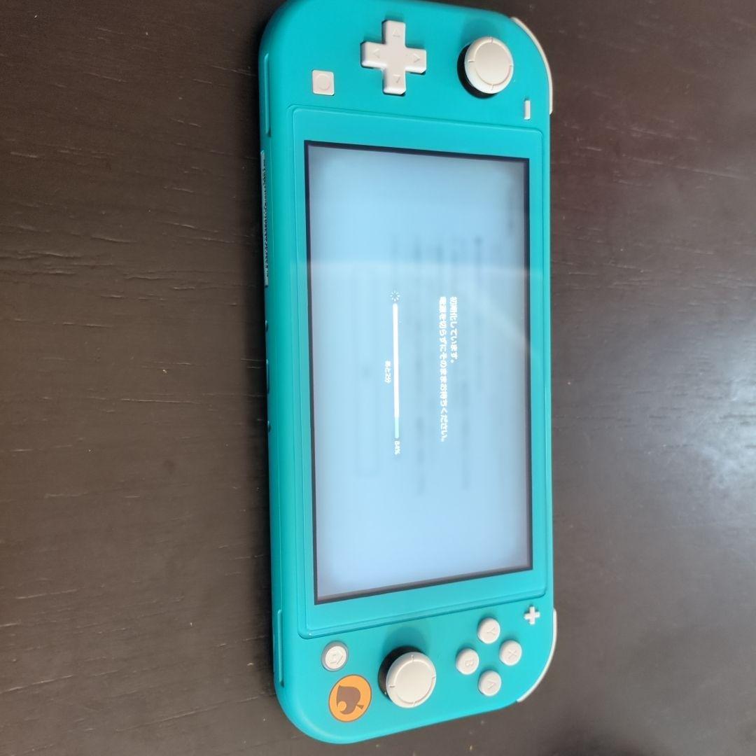 Nintendo Switch Lite どうぶつの森デザイン ターコイズ