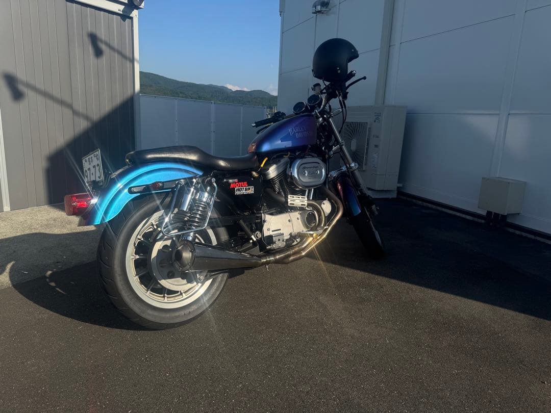 濱*リ様 ハーレーxl1200sエキパイとスーパートラ5インチメガホン　スポーツ