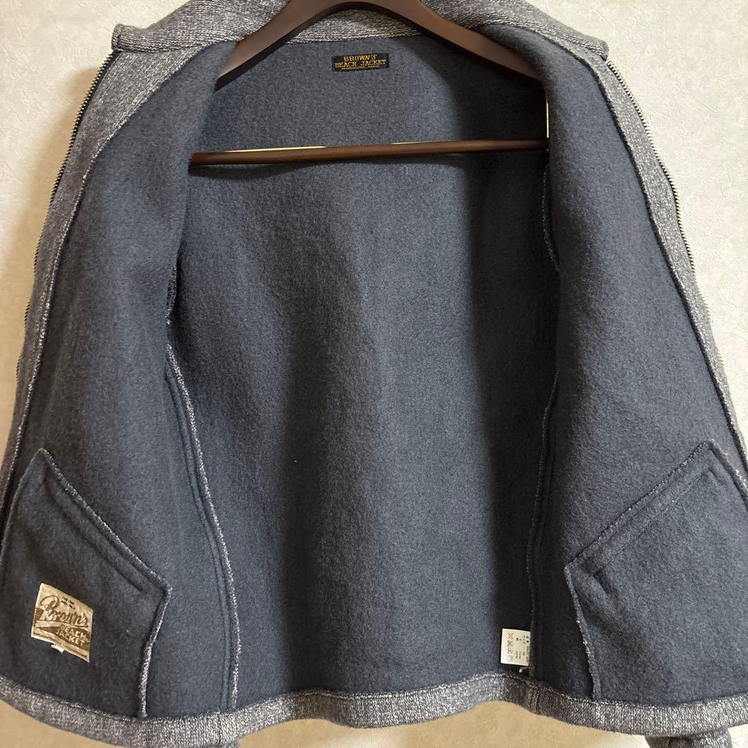 ブラウンズビーチ　スポーツジャケット　フルカウント　古着