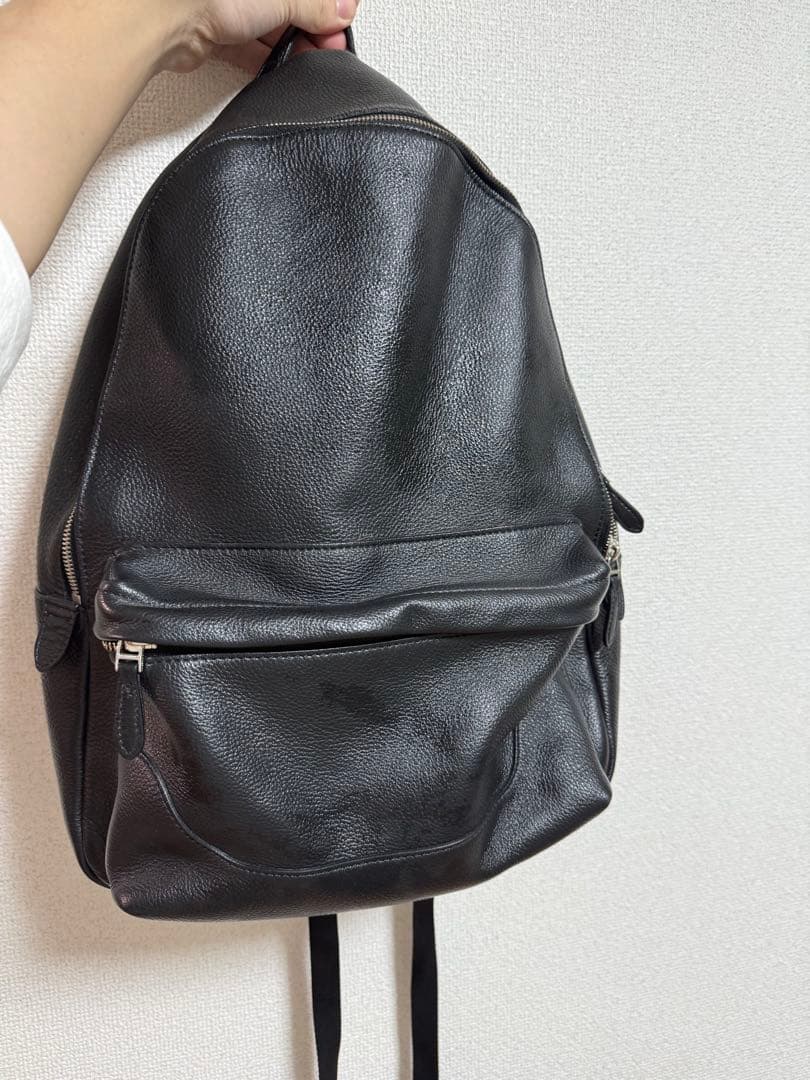 ペッレモルビダ バックパック 黒 レザーリュック
