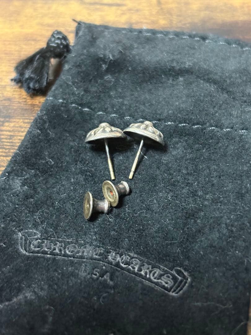 9月22日限定価格！！！ クロムハーツ ワンボールピアスセット