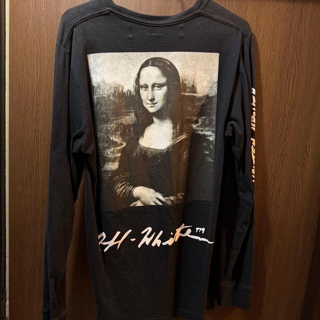 オフホワイトモナリザプリント offwhite