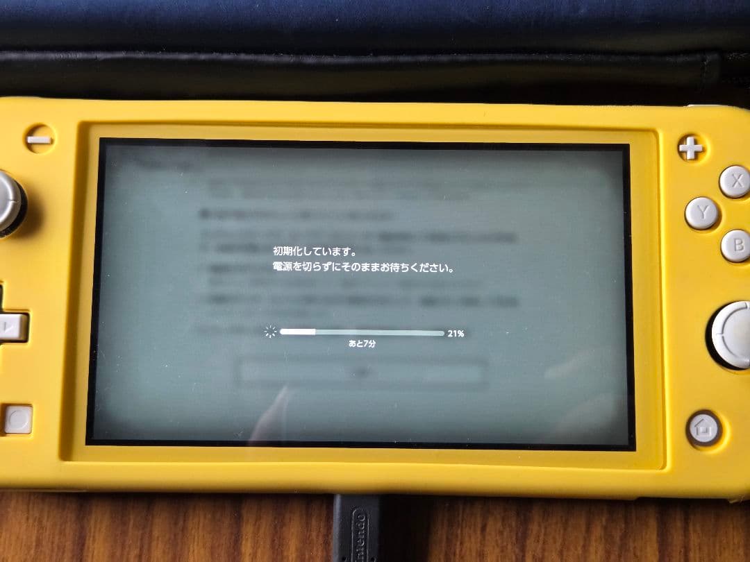 Nintendo Switch Lite イエロー 充電器付き (箱なし)