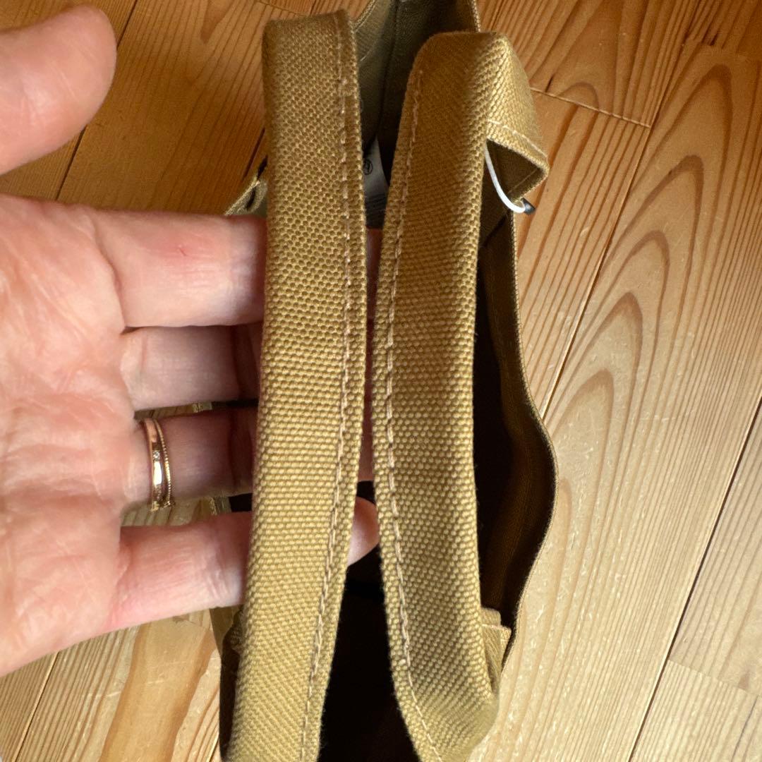 【新品】marimekko Lunchbag Solid ベージュ 日本限定☆