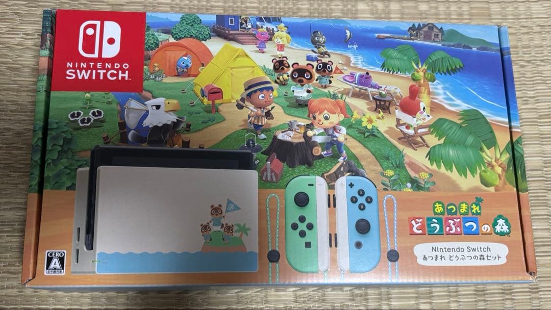 Nintendo Switch あつ森同梱版本体(マリオのSwitchケース付)
