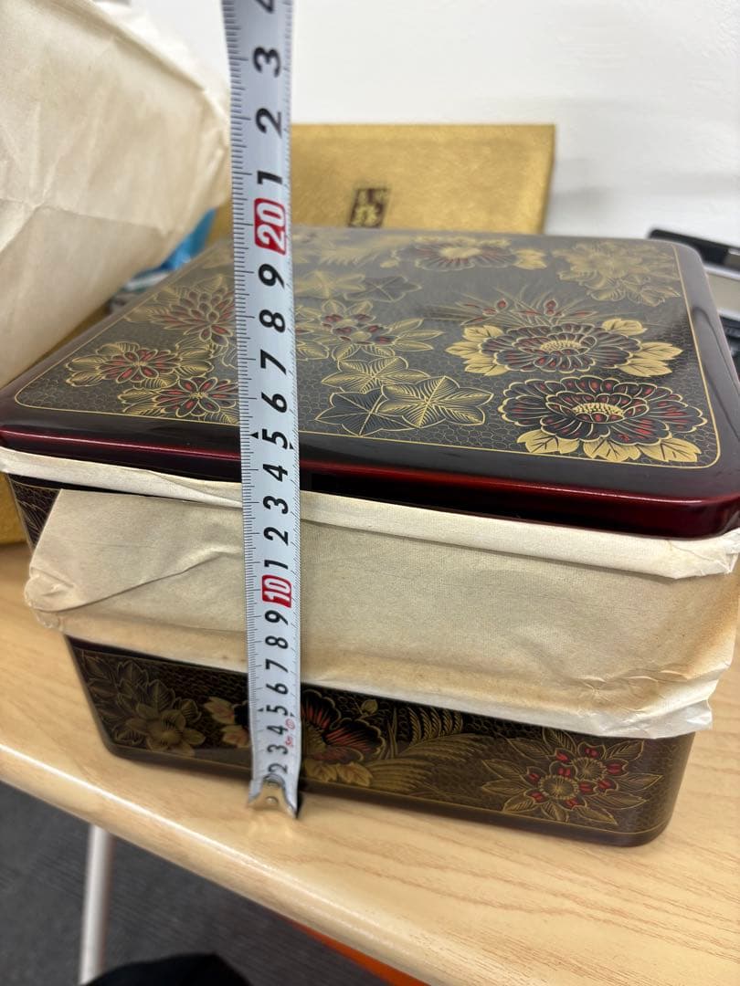 輪島塗　7寸二段重箱　2点セット