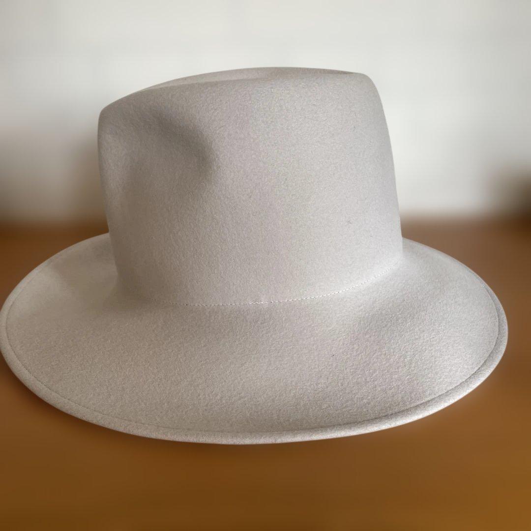 fjokmst 様ホワイトフェルトハット　キジマタカユキ