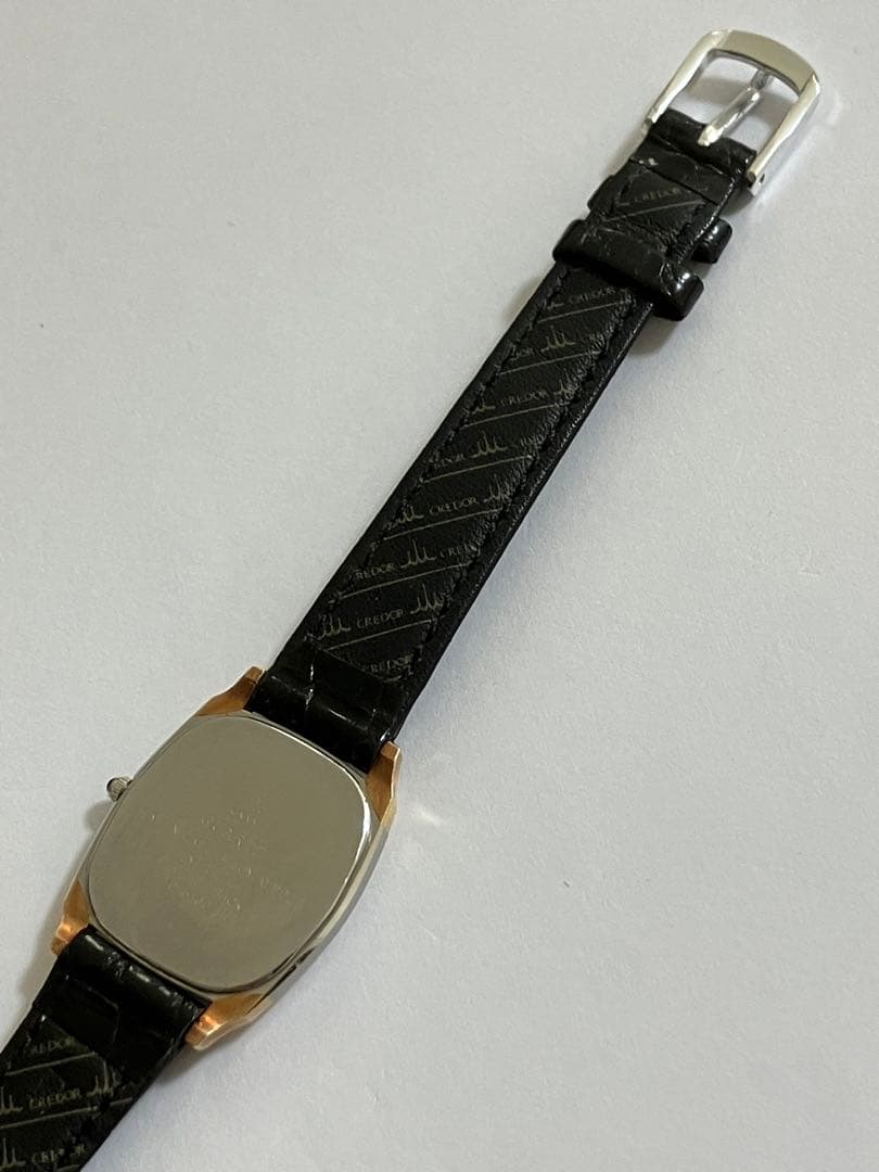 【電池・バンド交換済み】CREDOR クレドール　レディース腕時計　14KT