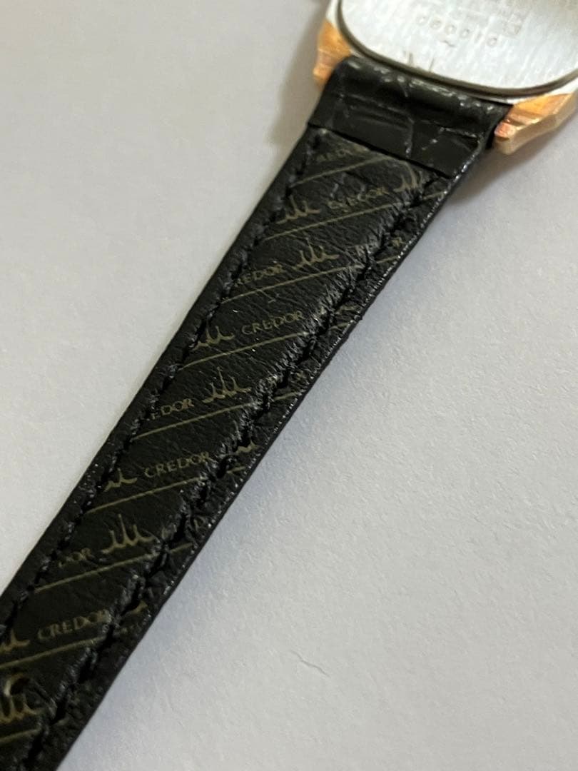 【電池・バンド交換済み】CREDOR クレドール　レディース腕時計　14KT