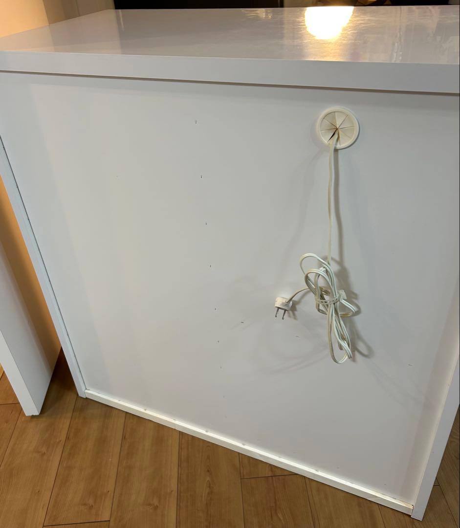 GW5/6まで期間限定ホワイトキッチンカウンター レクサス90 ナフコ21購入品