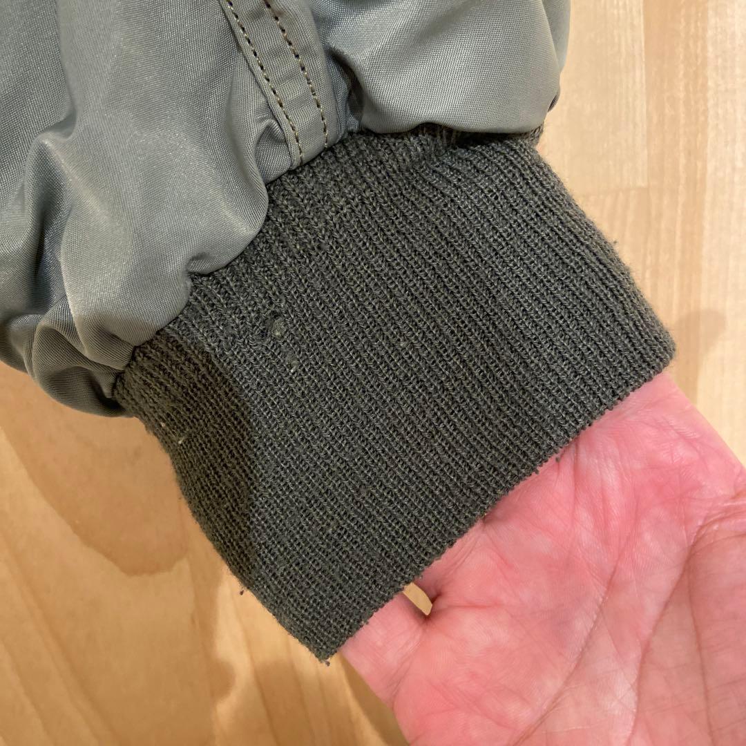 ア*ン様 バズリクソンズ　B-15D フライトジャケット サイズ38 グレー