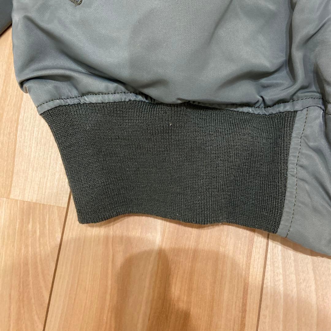 ア*ン様 バズリクソンズ　B-15D フライトジャケット サイズ38 グレー