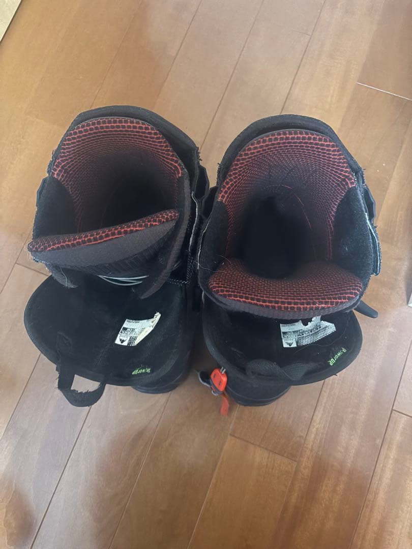 BurtonLIFE+ スノーボードブーツ ブラック/レッド